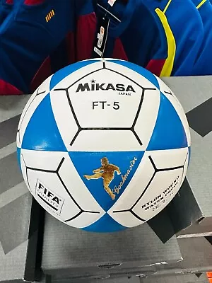 Mikasa Japan Ft-5 Soccer Ball Blue White Pelota De Futbol Mikasa Talla 5 Azul • $49.99