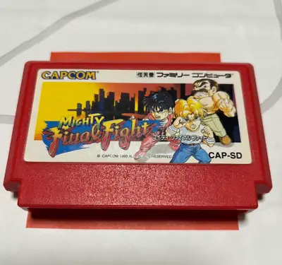 Mighty Final Fight NES CAPCOM Nintendo Famicom From Japan • $61.99