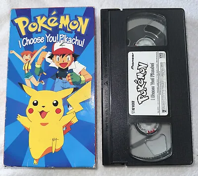 Pokemon Vol. 1: I Choose You Pikachu VHS 1998 • $10