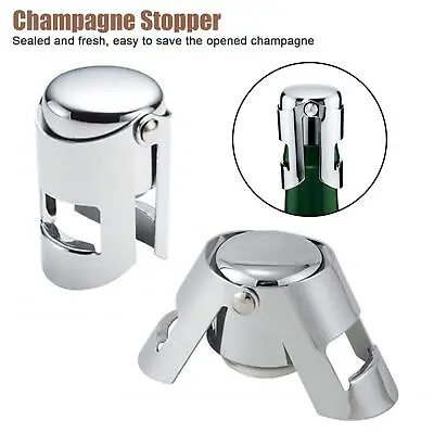 Sparkling Prosecco Bottle Sealer Saver Wine Champagne Stopper 2024 • £3.12