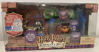 $49.95 • Buy Mattel Harry Potter World Of Hogwarts Playset Hagrid's Hut NIB