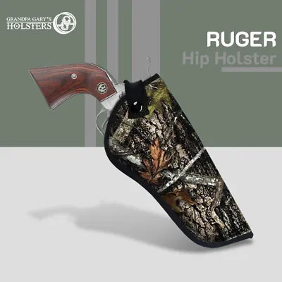 RUGER VAQUERO STAINLESS Holster 5.5  Barrel Hip Holster Graphic GG Gun Holster • $22.99