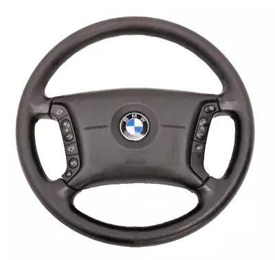 BMW 3 Series E46 Leather Steering Wheel Steering Wheel 6753947 • $140.40