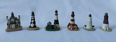 Mix Set Of 6 Open New Box Lenox Miniature Lighthouse Figures • $35