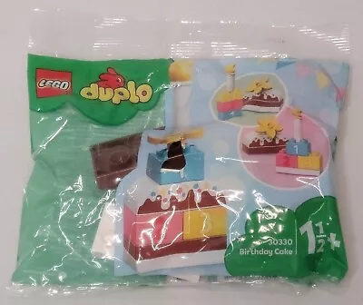 LEGO 30330 Duplo Birthday Cake ~DAMAGED Polybag~ Preschool Building Toy 1.5+ • $12.99