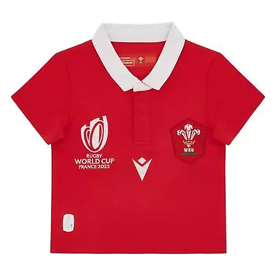 Macron Wales Rugby World Cup 2023 Baby Home Replica Shirt | • £9