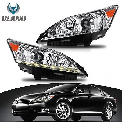 Vland Headlights For 2010 2011 2012 Lexus ES350 Xenon AFS Front Lamps LH+RH • $258.60