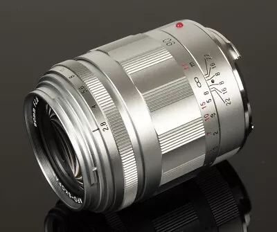 FREE NEXT DAY Voigtlander USA Leica  M 90MM F2.8 APO-SKOPAR Silver • $749