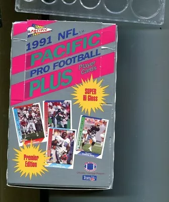 1991 Pacific Football Jumbo 18 Pack Box Brett Favre Rookie • $24.99