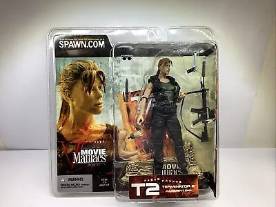 McFarlane Toys Movie Maniacs SARAH CONNER T2 New In Box TC222/4 • $24