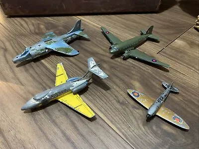 £20 • Buy Vintage Collection Of Dinky Matchbox & Corgi Toys - Fighter Planes War Planes