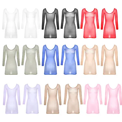 Womens Nightdress Sleep Dress Sexy Cover Ups Bodycon Lingerie Exotic Clubwear • $19.57