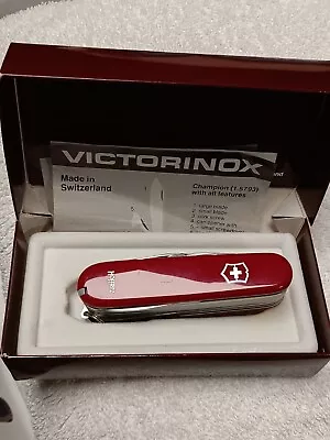 Vintage Hoffritz Victorinox Champion  NEW IN BOX! Swiss ARMY Knife • $245