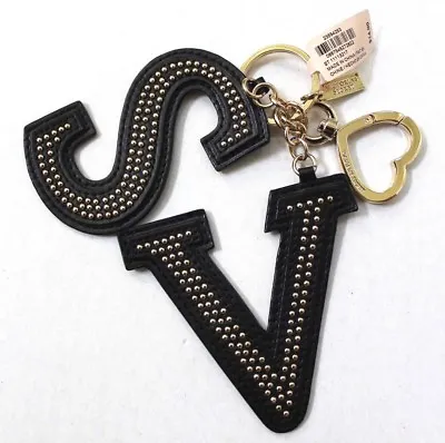 Victoria's Secret Glam Rock VS Logo Keychain Black • $17.10