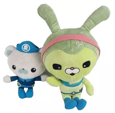 Octonauts Captain Barnacles 22cm & Tweak 36cm Plush • $29.95