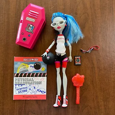 2011 Mattel Monster High Classroom Ghoulia Yelps Doll Mt- • $0.99