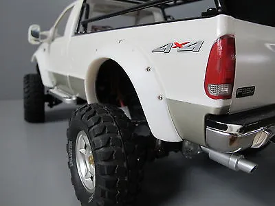 New Rubber Fender Flares Guard Protector Set Tamiya RC 1/10 Ford F350 High Lift • $27