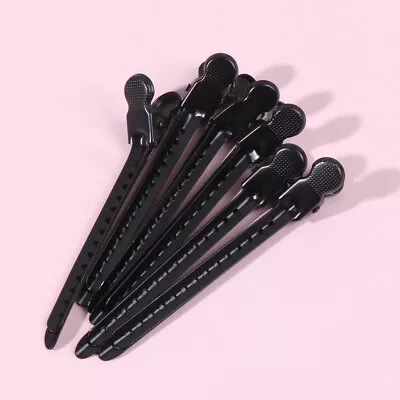 Hairdressing Sectioning Clips For Thick Hair - 12pcs Metal Alligator • £9.38