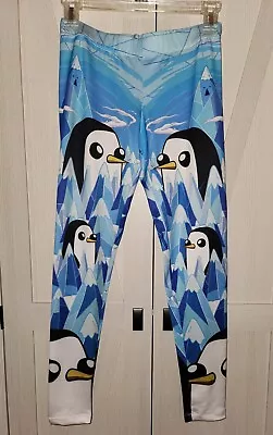 £12.36 • Buy Adventure Time Gunther Leggings Size M Cartoon Network Mighty Fine