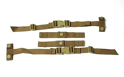 Eagle Industries SPC Scalable Plate Carrier Strap Set Molle Vest Coyote B 2 Kits • £15.14