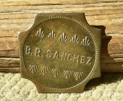 $24.95 • Buy 1915 Phoenix Arizona Az (maricopa) Br Sanchez Barber Shop Hispanic Merch. Token