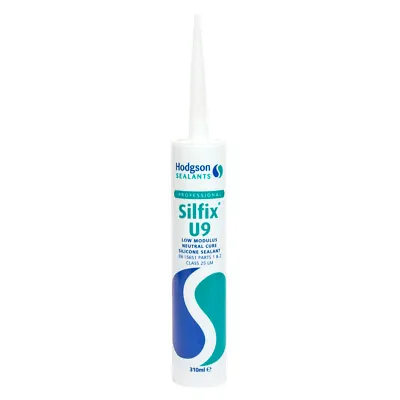 1x Hodgson Clear Silfix U9 Silicone Sealant For Static Caravan & Motorhome • £11.95