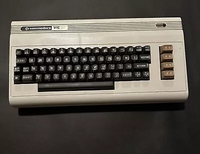 Vintage Commodore VIC 20 Computer Untested No Power Adapter MADE IN USA Keyboard • $59.99