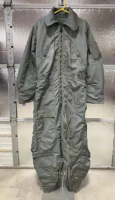John Ownbey Company Vintage Mens Flying Coveralls - Large Long - USAF Suit • £62.67