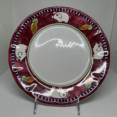 Vietri Melamine Campagna Porco Dinner Plate • $19.60