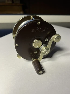 $735 • Buy Edward Vom Hofe Model 464 Black Bass Reel Size #1 Patent Date 1883