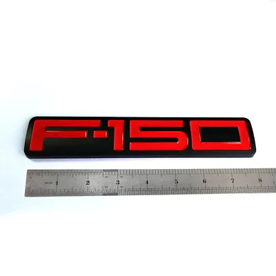 1pc OEM Red F150 Rear Tailgate Emblem Badge 3D Replacement For F-150 • $19.13