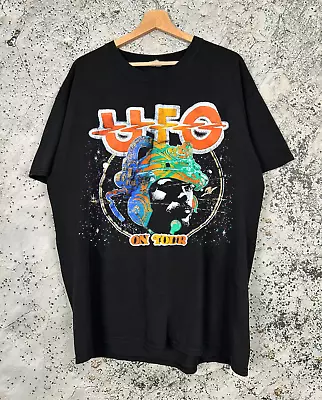 UFO Band On Tour  Rock Cotton Men Women S-2345XL T-Shirt QX0260 • $20.99