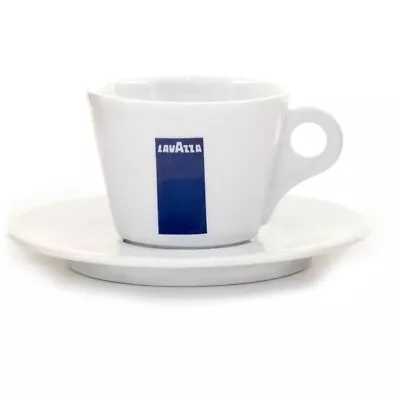 X1 Lavazza Americano Cup & Saucer Set Large Coffee Mug Italian Cups Cafe Gift • £11.99