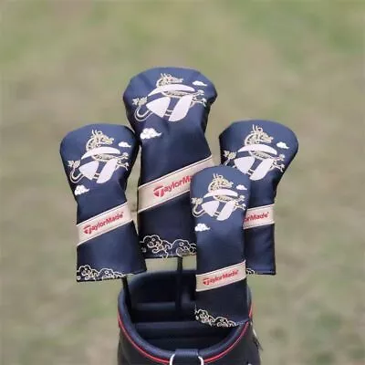 TLM Year Of The Dragon Golf Club Head Cover Fairway Wood Club Head Cover Set-(1) • $185.69