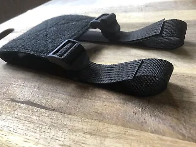 Tactical Vlcro ID Panel Arm Band. Black. • $29