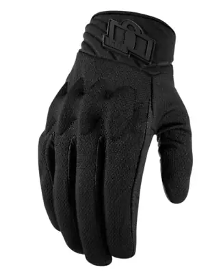 ICON Anthem 2 Stealth™ CE Gloves  RED & BLACK - FREE SHIPPING • $24.95