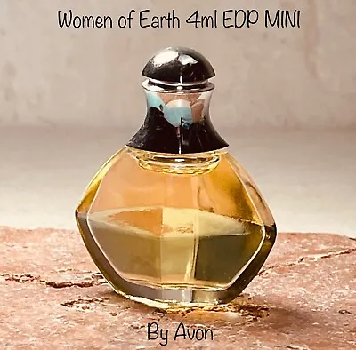 Vintage Eau De Parfum Of WOMEN OF EARTH Perfume By AVON Miniature .13oz/4ml • $16.59