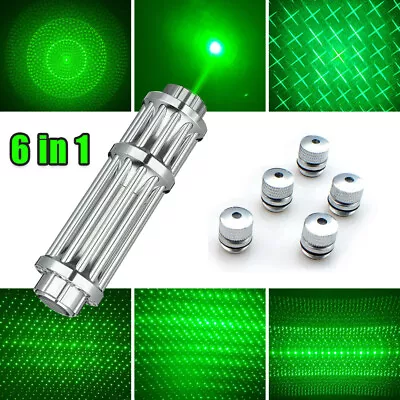 ＜1MW  Green Laser Pointer Pen USB Rechargeable Visible Beam Light Lazer Torch UK • £18.99