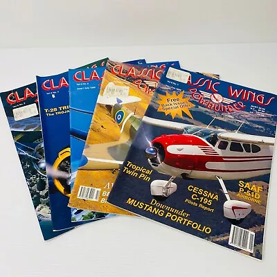 Lot Of 5 Classic Wings Downunder 1999 Magazine Aeroplane Fly Cessna Drifter • $55.50