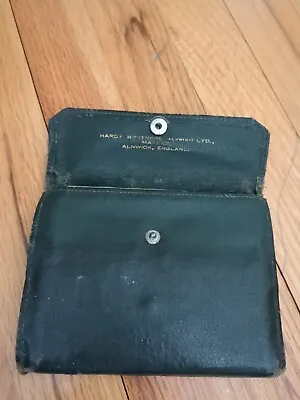 Collectable Vintage Hardy Brothers Vintage Fly Fishing Wallet Flies & Leads • $40