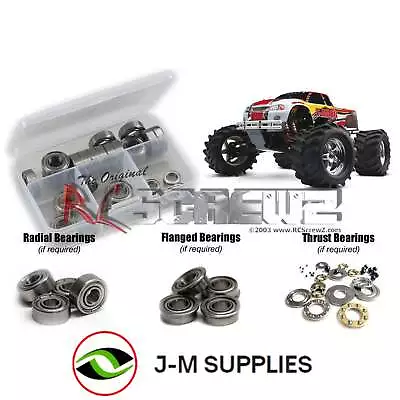 RCScrewZ Metal Shielded Bearing Kit Tra001b For Traxxas T-Maxx 2.5 #4910 • $49.95