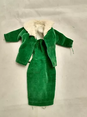 Vintage Fab-Lu Babs Bon Voyage Dress & Coat Barbie Clone Hong Kong 1960s • $60