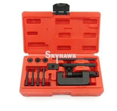 13pc Cam Chain Breaker Riveting Tool Kit Cutting OHV Cam Drive ATV Motorcy Bike • $19.79