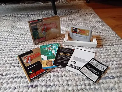 The Legend Of Zelda : A Link To The Past Super Nintendo SNES PAL Boxed Complete  • £149.99