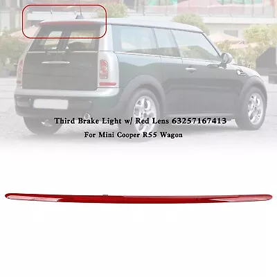 Third Brake Light W/ Red Lens 63257167413 For Mini Cooper R55 Wagon • $69.79