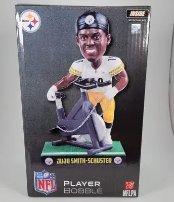 JuJu Smith-Schuster Pittsburgh Steelers Bike Bobblehead NFL FoCo New In Box • $45