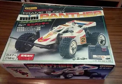 NIKKO Radio Controlled Car MINI PANTHER FRAME BUGGY Scale 1:24 Good Running • $70