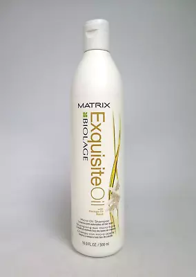 Matrix Biolage Exquisite Oil Shampoo 16.9 Fl Oz / 500 Ml • $14.99