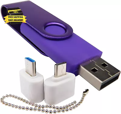 Mini Capacity USB Flash Drive Memory Sticks Thumb Drives With 1 OTG (Micro USB)  • $8.62