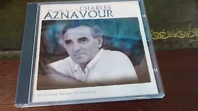 CHARLES AZNAVOUR - Greatest Best Hits Singles Collection -  NO CASE INCLUDED... • £2.09